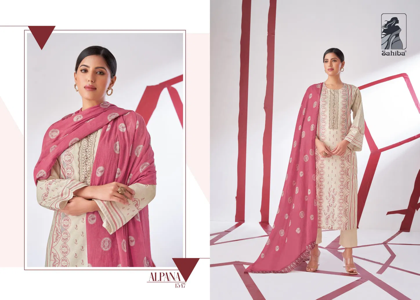 Alpana By Sahiba Digital Printed Cotton Dress Material Wholesale Price In Surat

